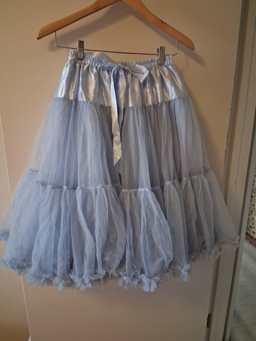 Light Blue Petticoat, NEW
